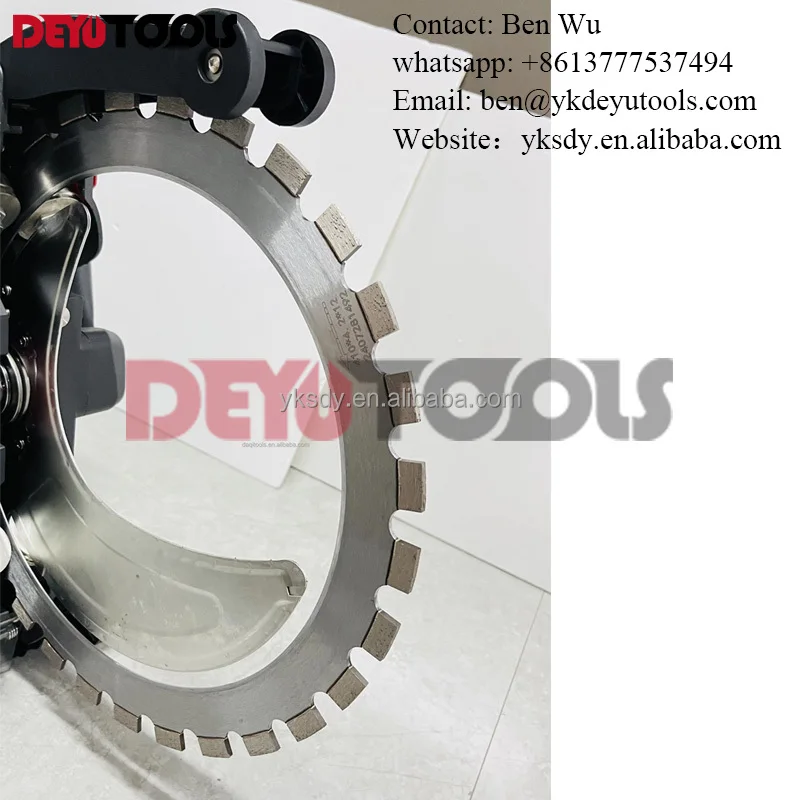 Concrete Ring Saw Concrete Saw Cutter for Brick Wall Efficient Cutter Tool Ring Saw Electric