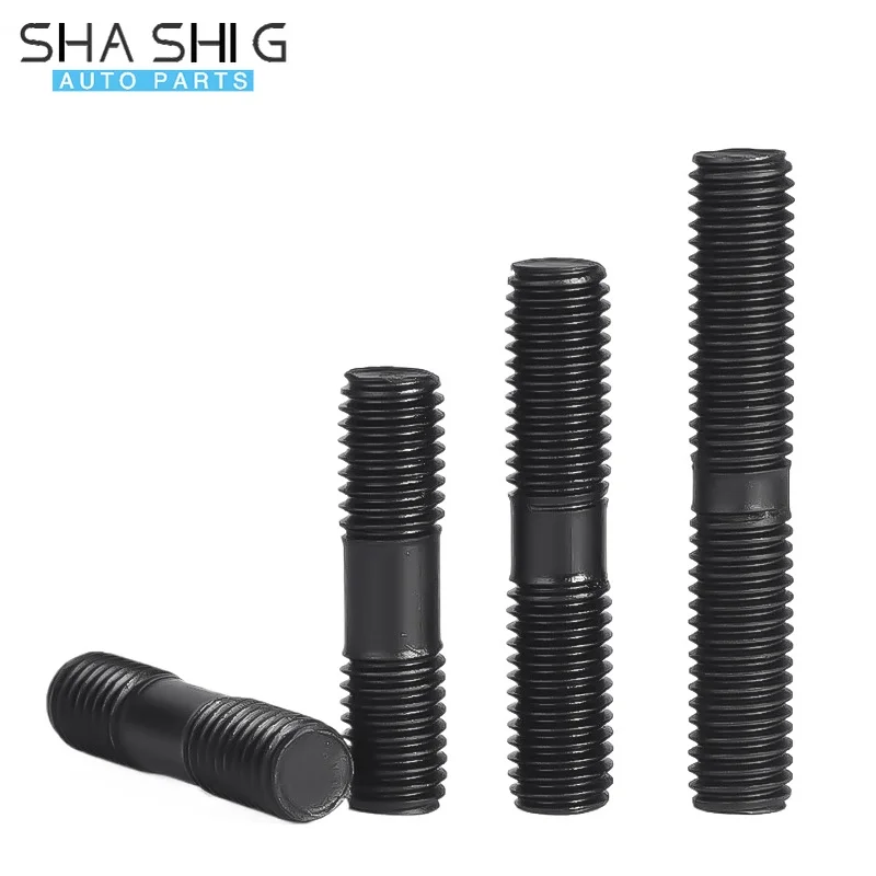 5 PCS Grade 8.8 double-ended screws double-ended bolts GB901 equal-length extended two-end threads M8 M10 M12 M16 M33 M36
