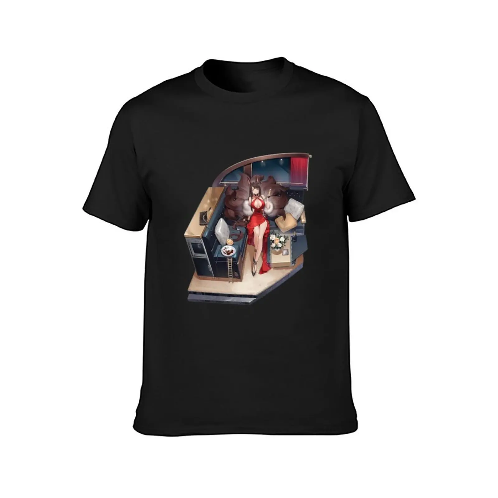 Azur Lane Akagi T-Shirt shirts graphic tees tops plus size tops anime oversized t shirts for men