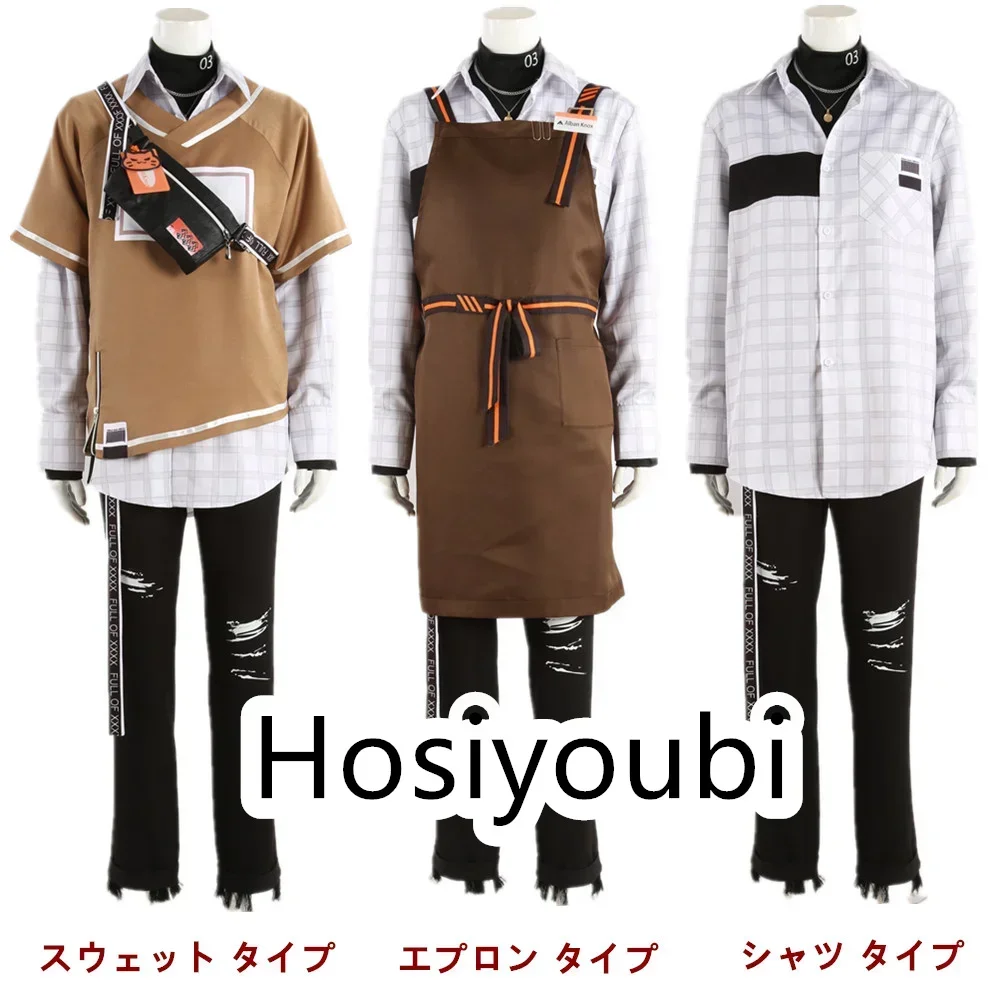 

VTuber NIJISANJI Alban Knox New Outfit Marionette Cosplay Costume