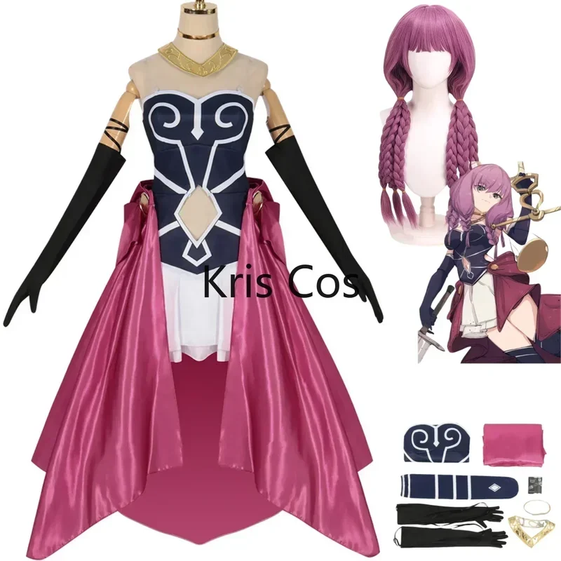 FC6Anime Frieren: Beyond Journey's End Aura Cosplay Kostuum Hemdje Rok Prinses Jurk Pruik Vrouw Sexy Halloween Carnaval@FC8!