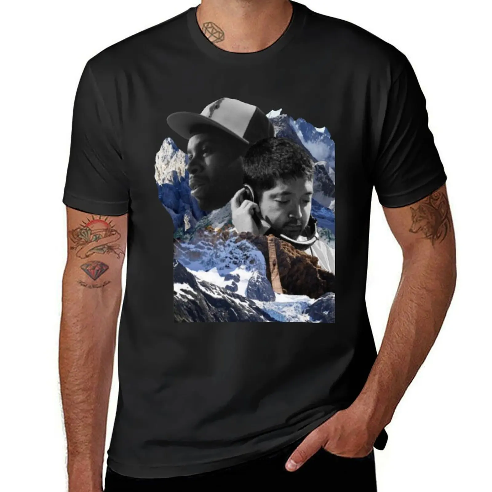 Dilla x Nujabes T-Shirt oversized blacks plain t shirts for men