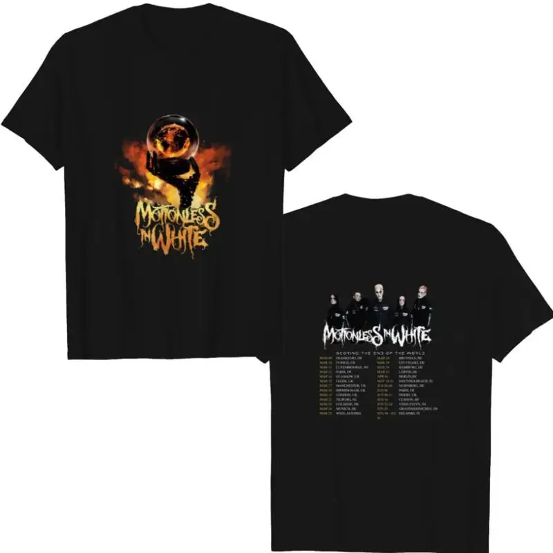 

Белая рубашка Motionless In The End Of The World Tourtshirt