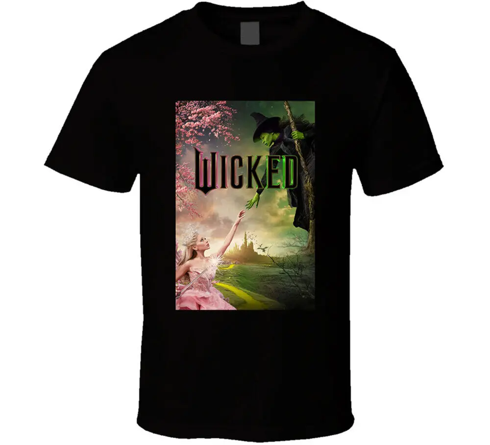 Wicked Movie Fan T Shirt  Tees Cotton Luxury brand vintage oversized