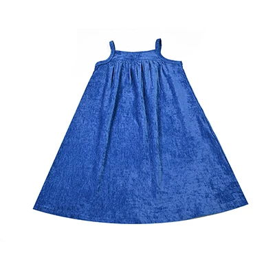 Herbst-Winter Blaues Chenille-Kinderbekleidungsset für Jungen und Mädchen Geschwister-Outfits Modische Kinderkleidung – Detail 16