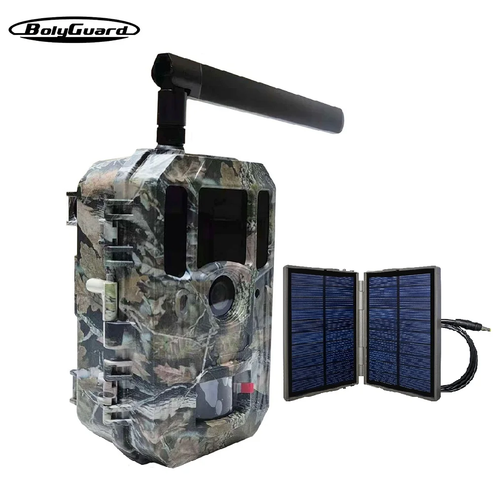 

Камера для охоты BolyGuard BG662-XM с поддержкой 4G, ночным видением, разрешением 56 МП/4K, широкоугольным объективом 100° ° Ксеноновый GPS-навигатор