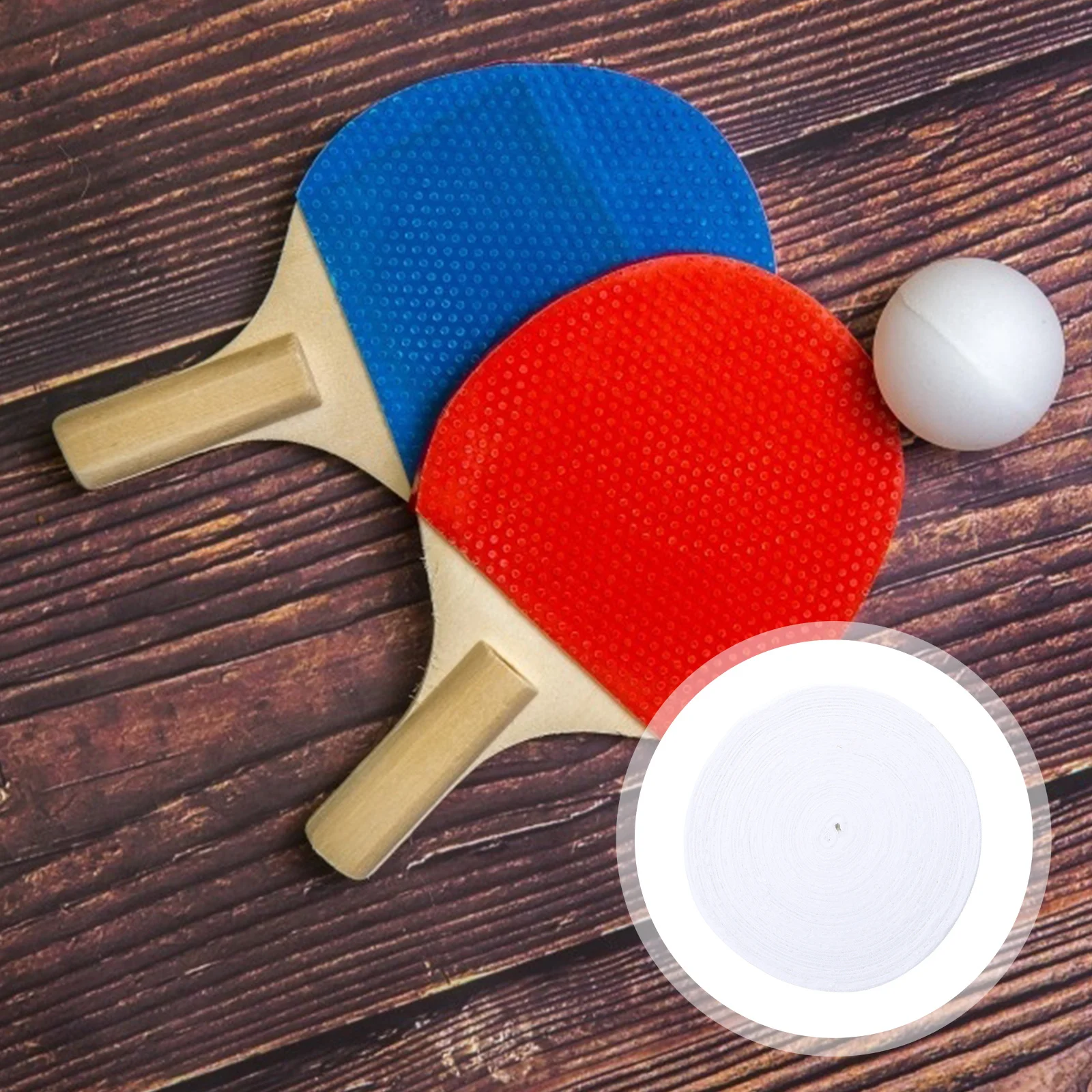 

1Pcs Breathable Sweat Absorption Racket Grip Strap Anti-Slip Fiber Handle Band for Tennis Badminton Outdoor Sports Equipment