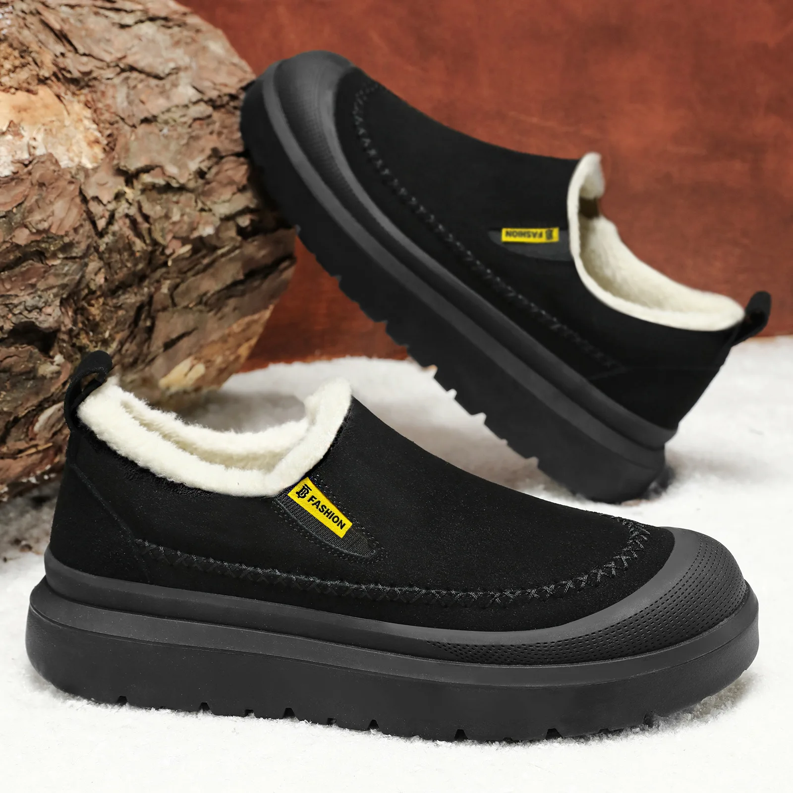 Winter Men's Ankle Boots Thick - огляд і ціна Men'S Shoes To Increase Height
