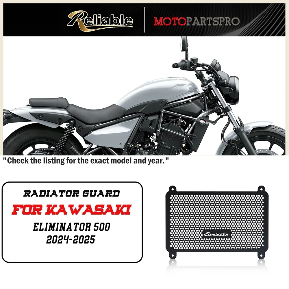 

Radiator Cover for Eliminator 500 2024 2025 Radiator Cover Motorcycle Radiator Guard Grille Cover Protector Protective Grill
