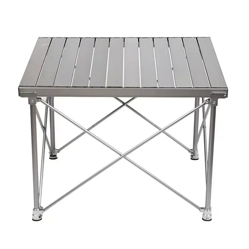 Outdoor Camping High-Grade Aluminum Eight-Immortal Table Camping Folding Square Table Eight-Immortal Table