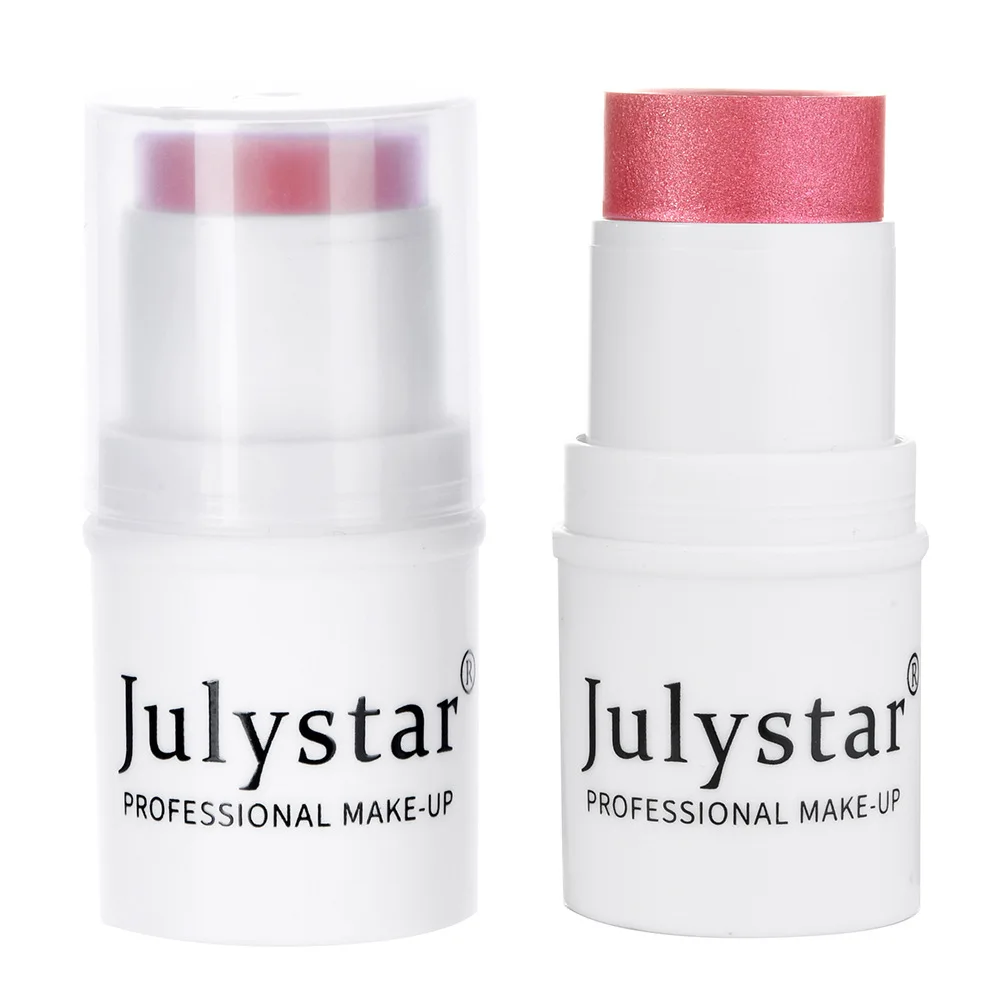 Julystar-Bâton de contouring pour le visage, fard à joues en poudre 256, éclaircit les lèvres, maquillage pour femmes, cosmétiques portables, 03 utilisation