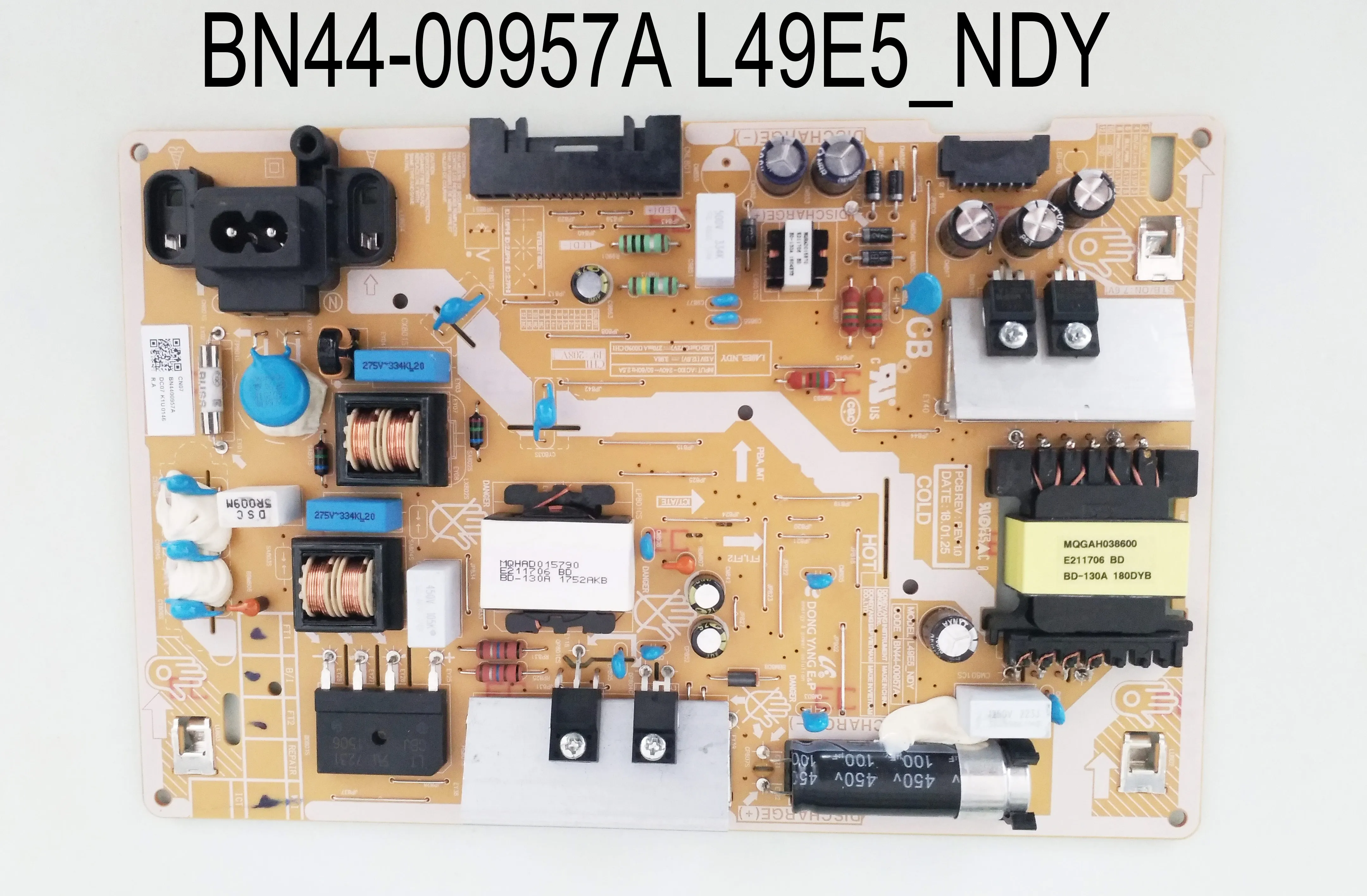 

Новинка, BN44-00957A L49E5 _ NDY, Высококачественная плата питания для телефона, детали UE49N5570AU UE49N5510AU UE49N5500AU UE43N5500AU