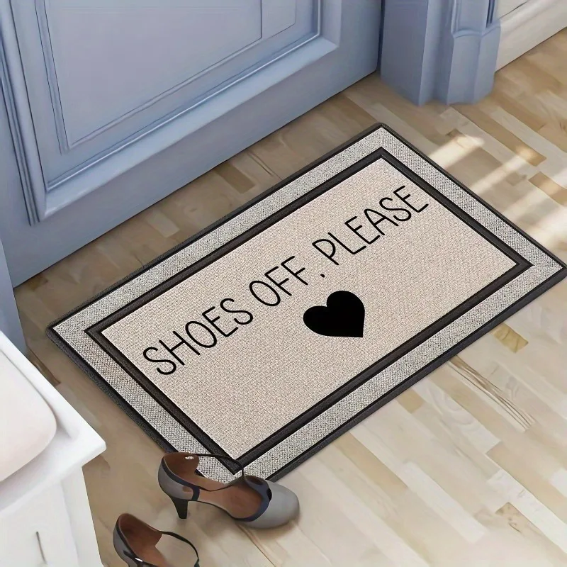 VIKAMA Simple Premium Tapis d'entrée léger, tapis de bienvenue pour chambre à coucher, tapis pour salon, décoration de la maison