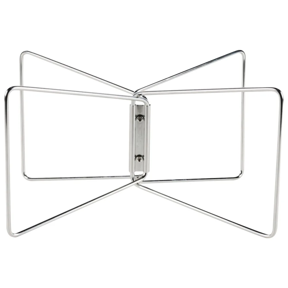 قاعدة مسطحة قابلة للطي لمدة 3 ثوانٍ |   حامل تخزين من الفولاذ المقاوم للصدأ |   للعتاد والطعام في الهواء الطلق