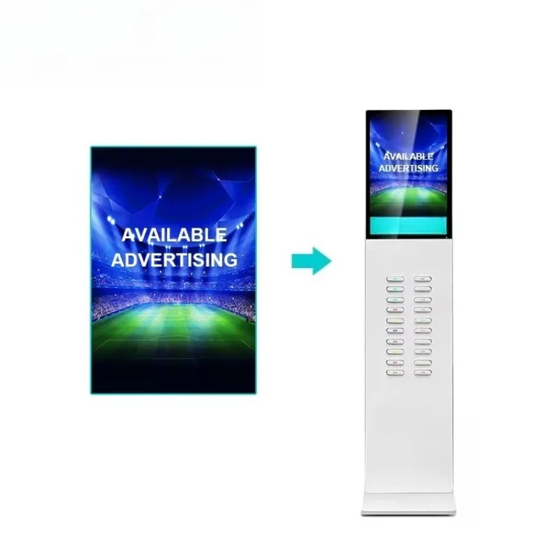 New intelligence system mobile phone charging station locker metal locker power supply