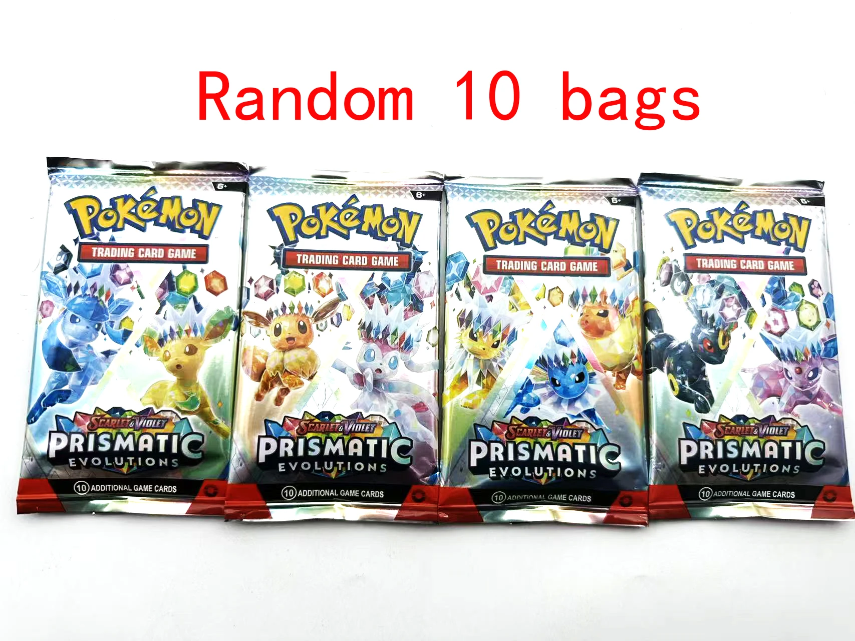 360 Stück Pokemon-Karten Prismatic Evolutions PHANTASMAL FLAMES Scarlet Violet 151 Black Bolt Englische Booster-Kampfkarten