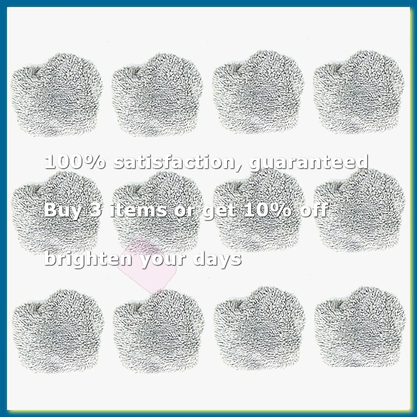 12PCS Vacuum Cleaner Window Cleaning Robot Cleaning Cloth for Electric Window Cleaning Robot Vacuum Cleaner WasherA09G