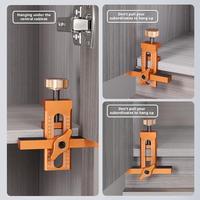 Cabinet Door Installation Positioner Jig Cabinets Frame Adjustable Mounting Support Jig Aluminium Alloy Woodworking Clamp