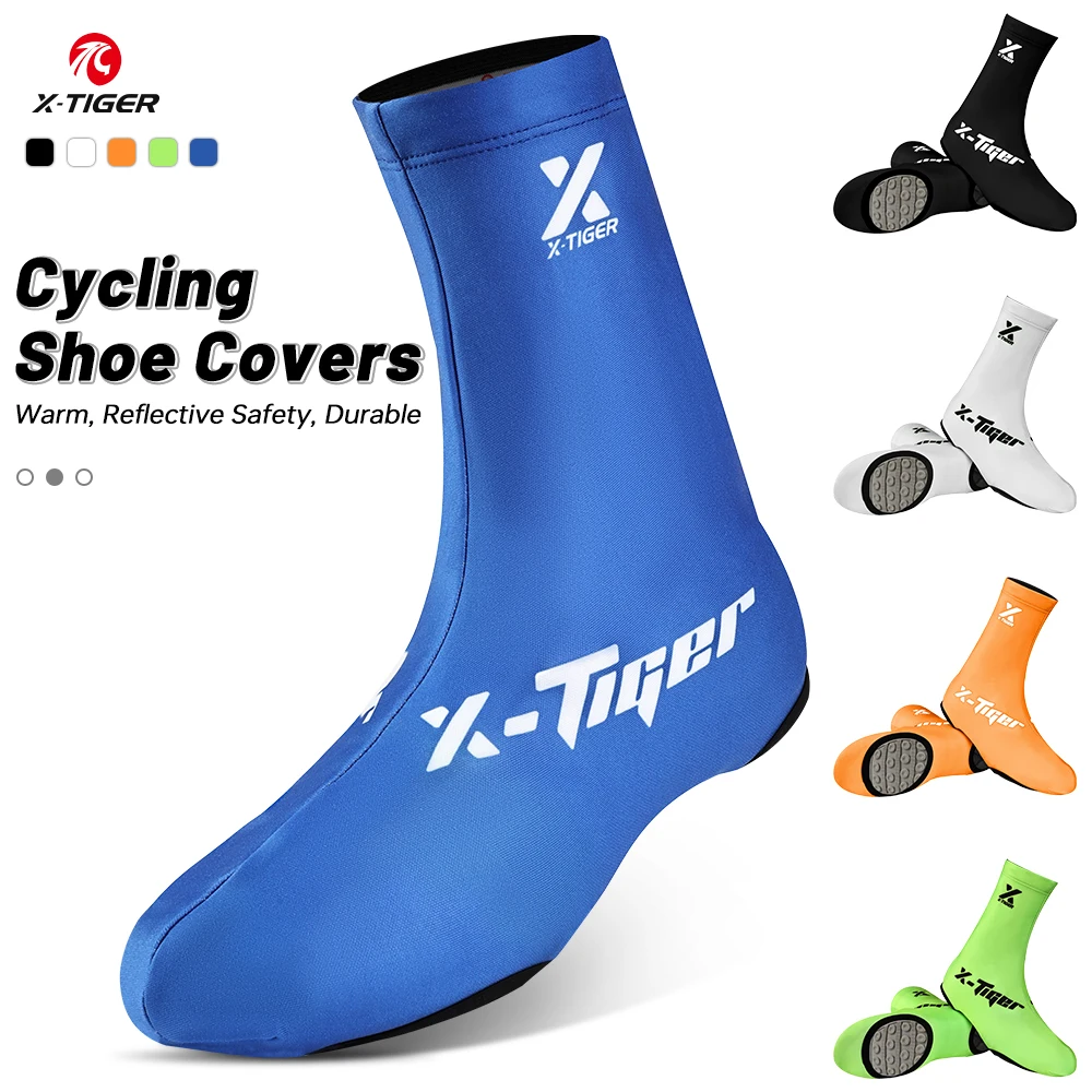 AliExpress X-TIGER Bicycle Shoe Covers Winter Warm Cycling Overshoes Windproof Road Bike Overshoes Unisex Warmers For Bicycle Shoes
