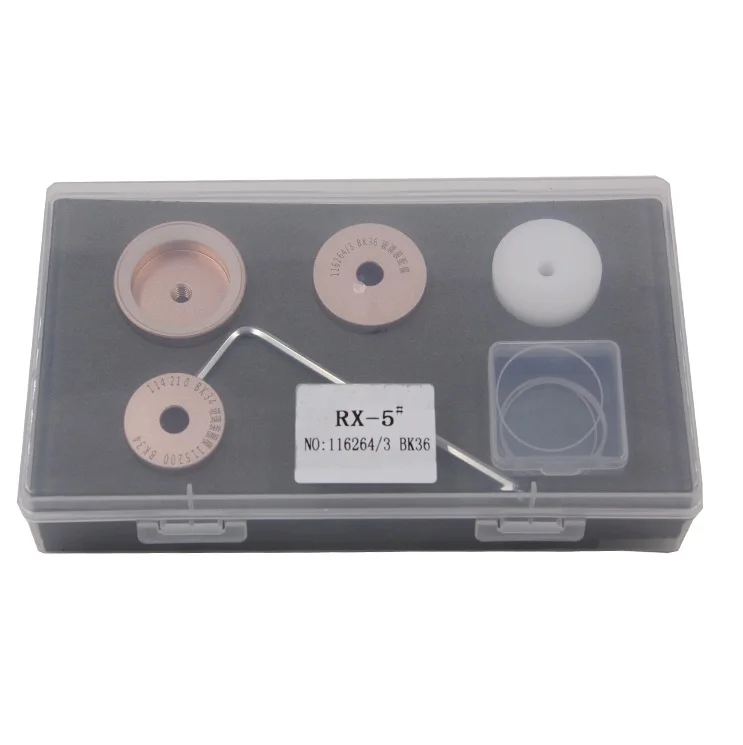 

RX5 Set of R 116264 116263 Watch Crystal Press Dies Kit Watch Glass Presser Tool for 36mm Case
