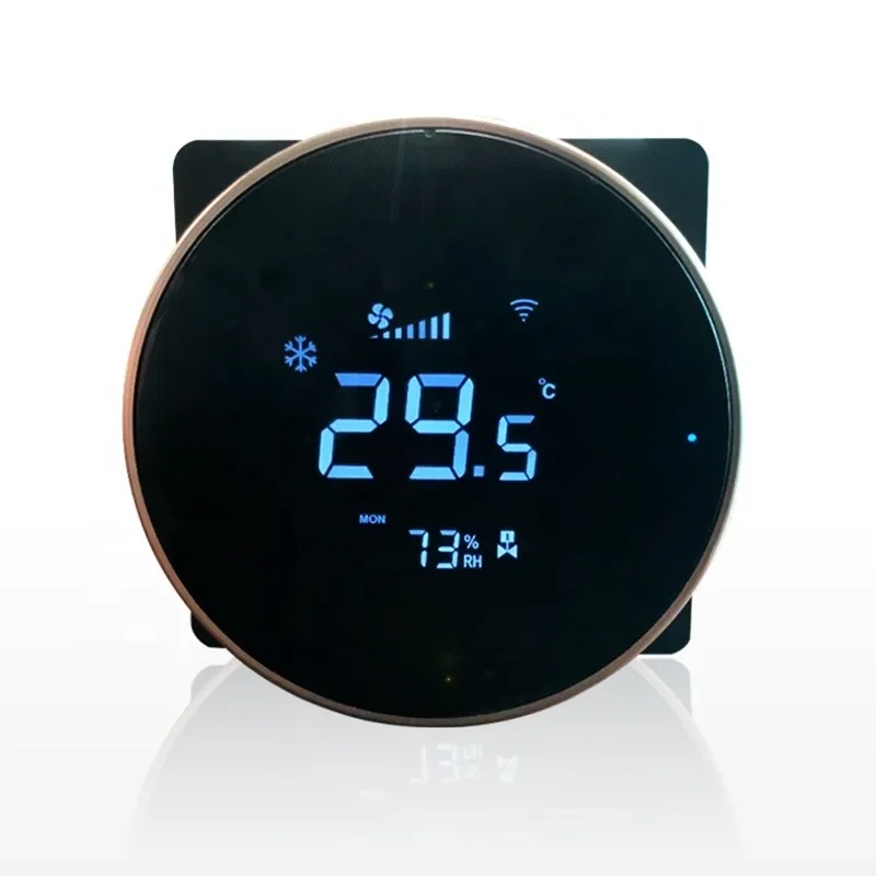 Air conditioner thermostat digital LCD touch screen