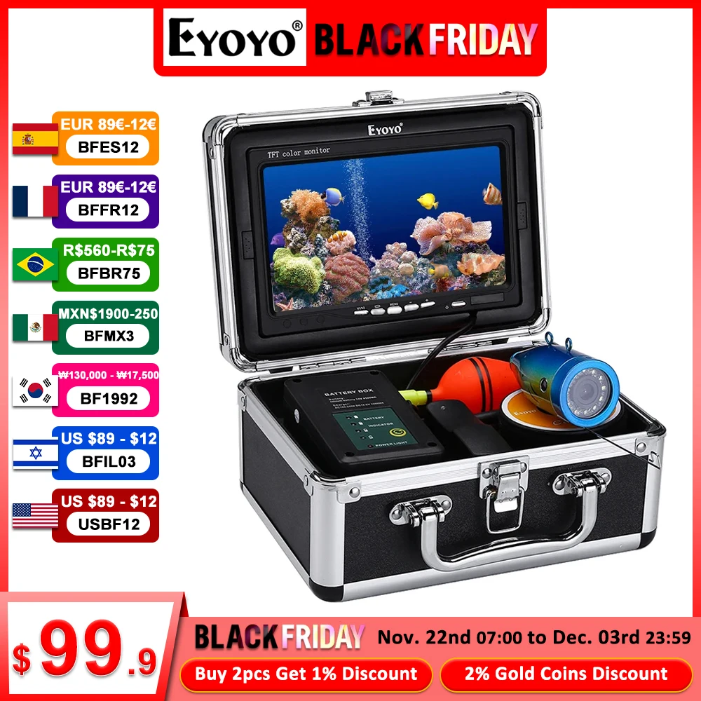 Eyoyo EF07PRO Fish Finder 7