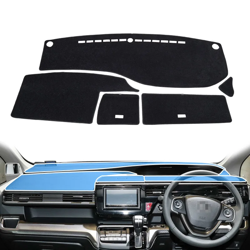 Dash Mat Dashmat for Honda StepWgn G5 Dashboard Cover Pad Car Accessories Sunshade Protective Carpet