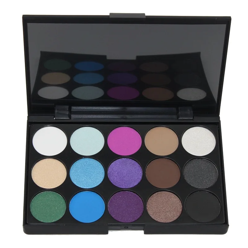 PRO Makeup Set Kit 15/40 Color Waterproof Nude Eye Shadow Palette Make up Glitter Matte Pigmented Powder Pressed Eyeshadow Box