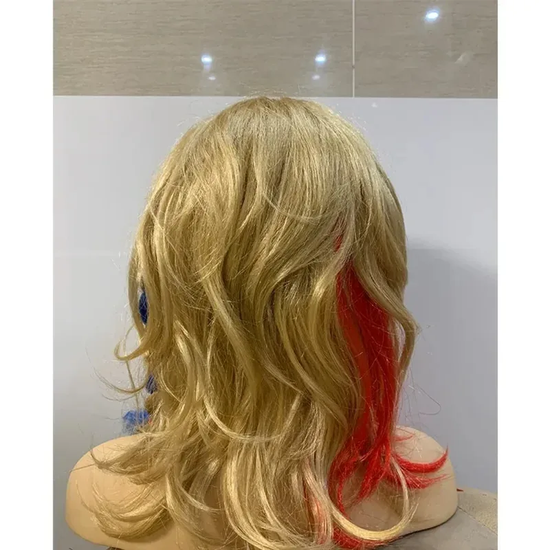 영화 2 아서 코스프레 남성용 테러 마스크와 그린 가발 미친 광대 소녀 역할 놀이 헤드기어 할로윈 카니발 파티;3'v,6.h;8'