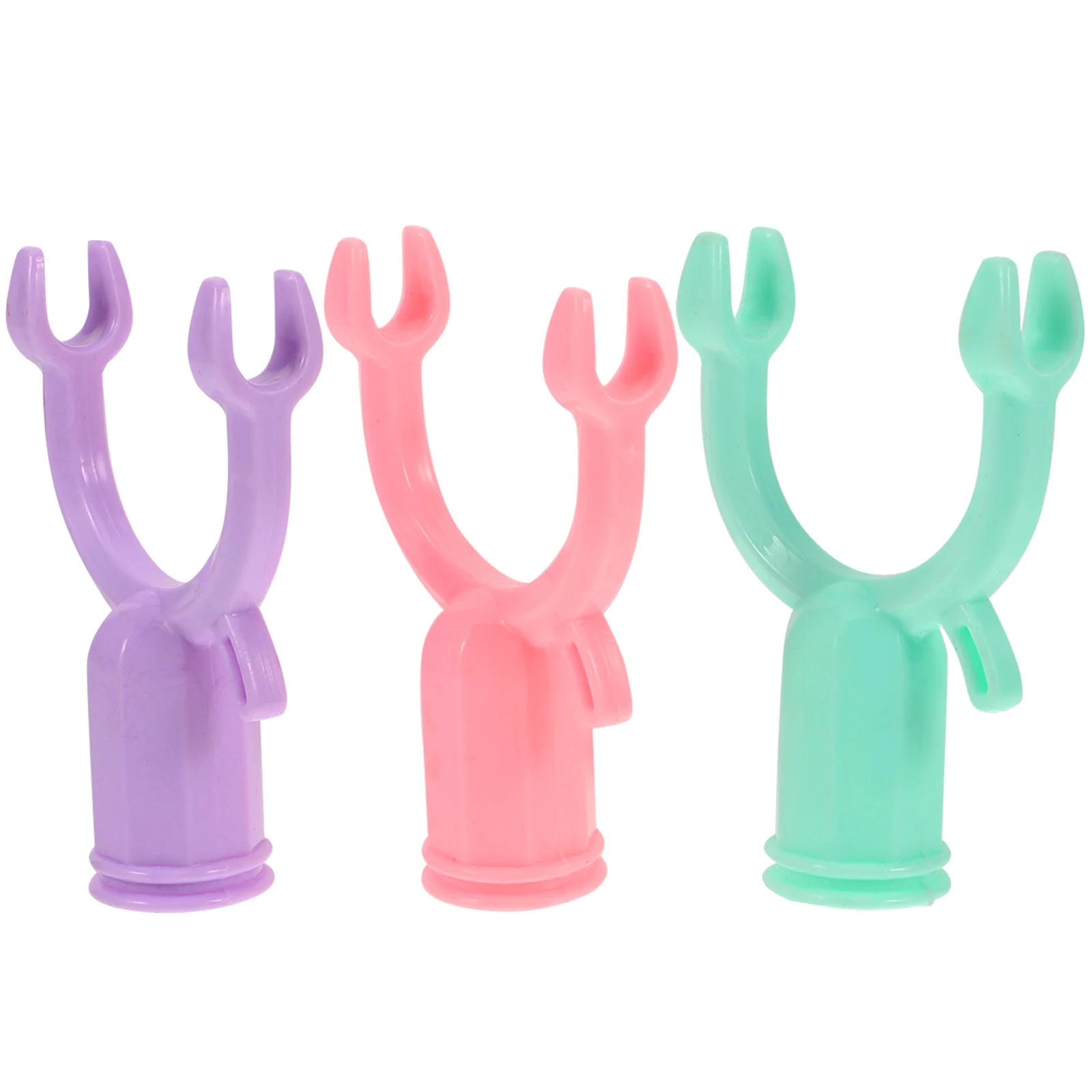 

3pcs Rod Replacement Plastic Pole Connector For Balcony Home Clothes Rack Clothes Drying Pole Heads Drying Tool