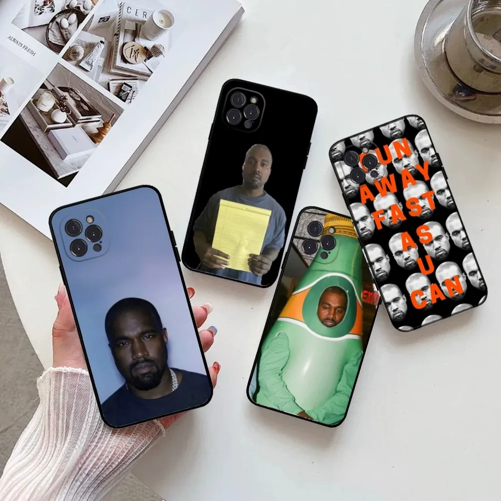 

Funny K-Kanye West Ye Phone Case for IPhone 15,14,13,12,11 Pro Max Mini 8,7 Plus SE2 X XR XS MAX Silcone Soft Covers
