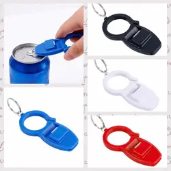 3 in 1 Multifunction Bottle Opener Manual Plastic Wall-mounted Drinks Soda Can Opener Keychain Easy Grip Kitchen Gadgets