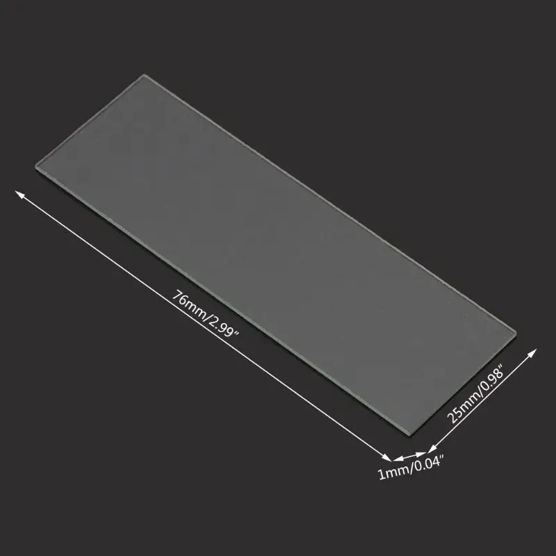 Cubiertos vidrio cavidad espesor F92C microscopio microscopio vidrio vidrio 50 piezas