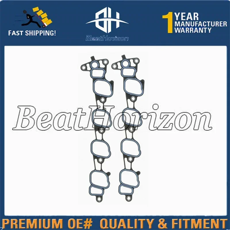 

Intake Manifold Gasket For Ford E-150 F-150 Heritage Mustang Lincoln 1999-2003