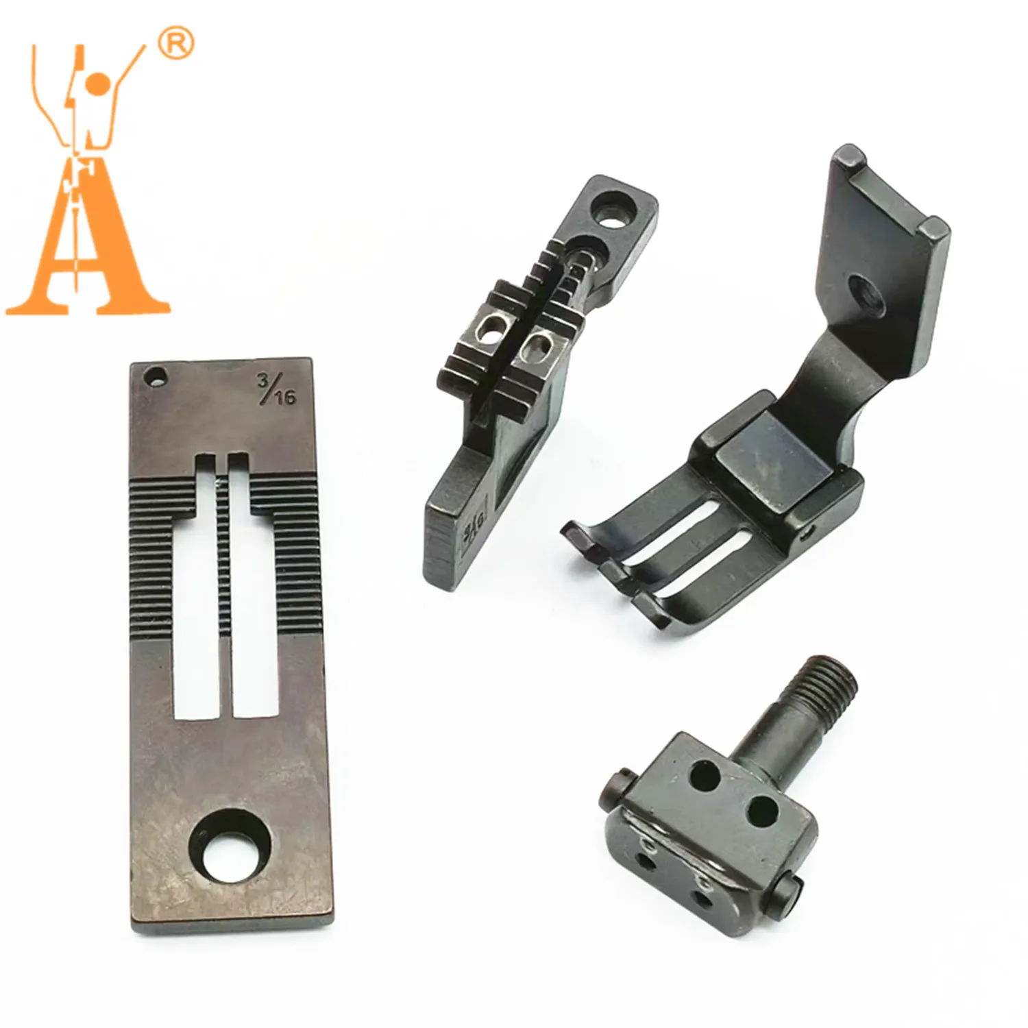 Industrial Double Needle Sewing Machine Gauge Set for Brother LT2-B842 LT2-872 2-Needle Accessory Parts