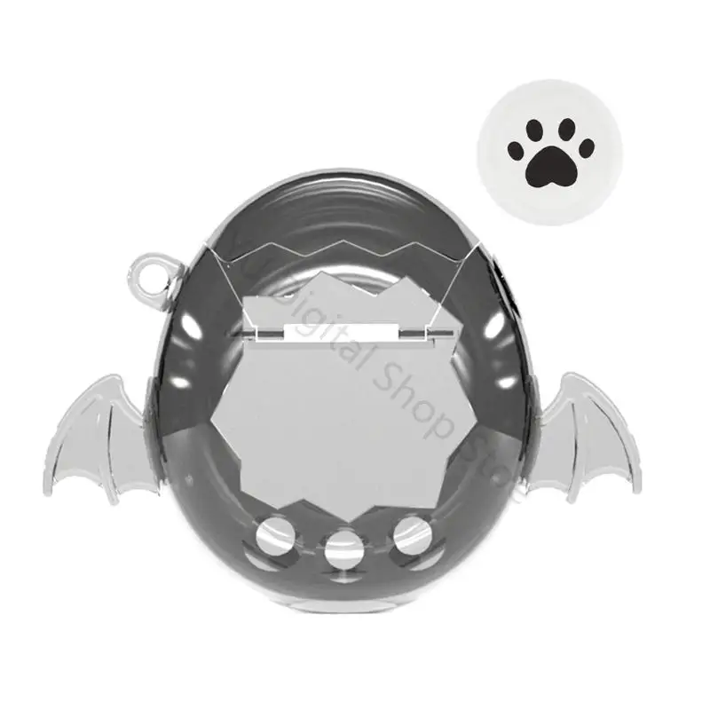 96BA Virtual Pet Device Shell-Set mit Knopfkappe, Hardcover-Körper, Frontöffnung und seitlicher Aufhängung für den täglichen – Detail 3