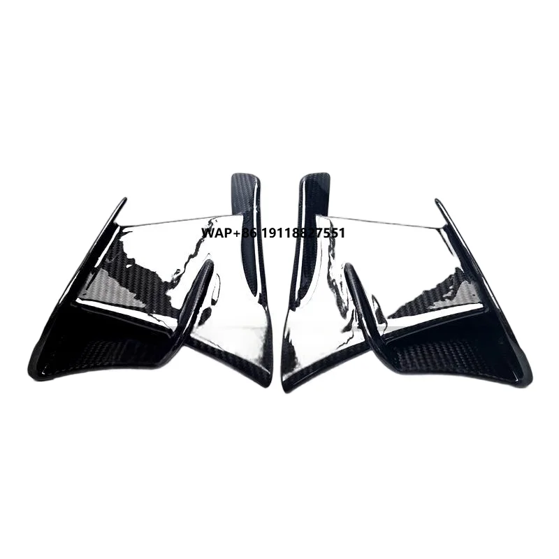 

OEM 3K 100% Dry Carbon Fiber Motorcycle Fixed Wing for ZX4RR/25R Carbon Fiber Fairing Accessories Wholesale