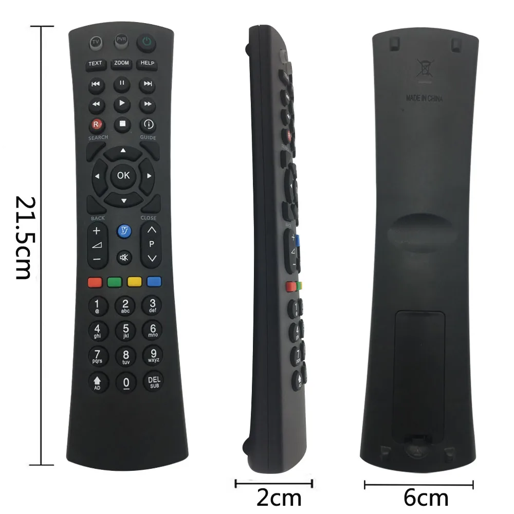 

ABS Replacement Remote Control for Humax HDR-2000T PVR RM-I09U with Television Keys - Universal Remote for Electronic Devices