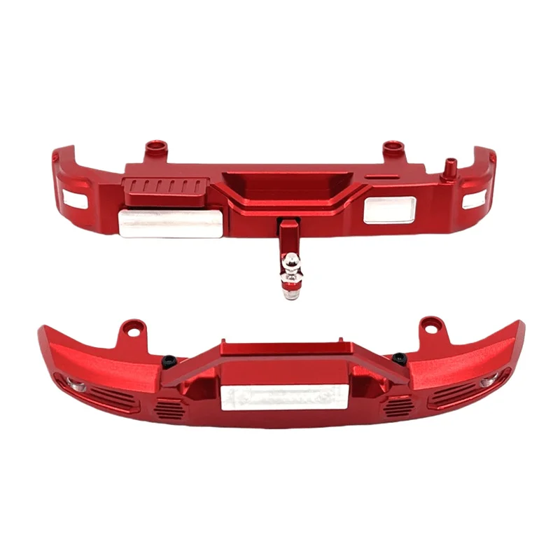 

Metal Upgrade Front Bumper, Rear Bumper & Trailer Hitch for MN 1/12 Tank 300 RC Car Spare Parts