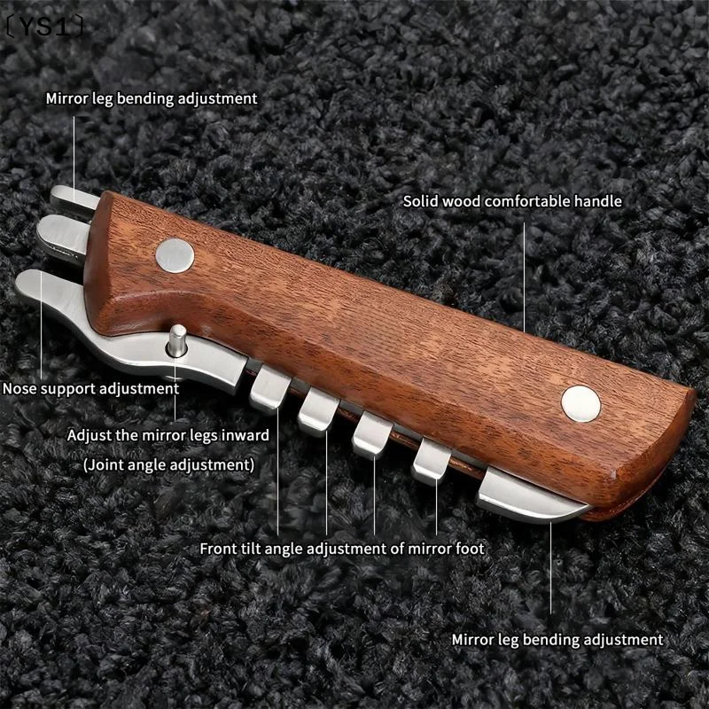 〔YS1〕Multifunctional Glasses Frame Adjustment Tool Temple Arm Bending Adjuster Nose Pad & Temple Arm Tension Adjustment