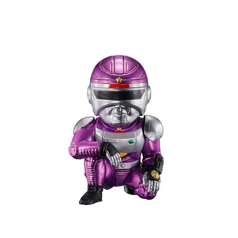 ของแท้จาก Bandai ของสะสมฟิกเกอร์อนิเมะ รุ่น Waiting Metal Hero Toei Hero Style ของเล่นไข่เซอร์ไพรส์ ของขวัญ