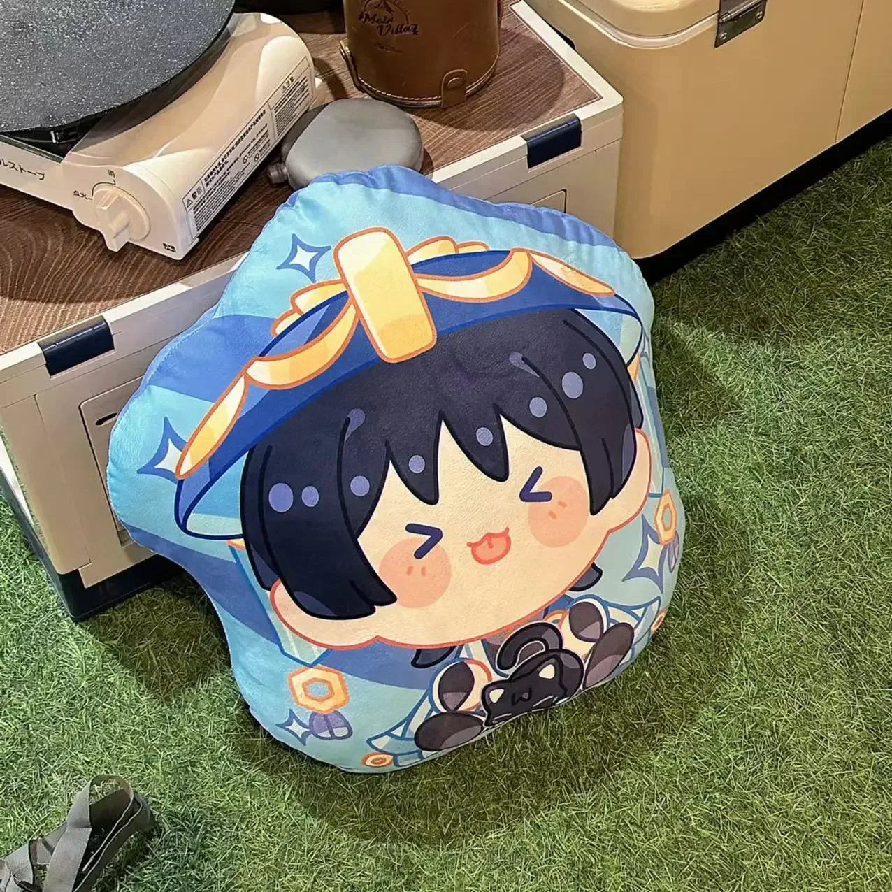 

Anime Genshin Impact Wanderer Cosplay Two-sided Special-shaped Pillow Back Sofa Cushion Cotton Xmas Halloween Birthday Gifts