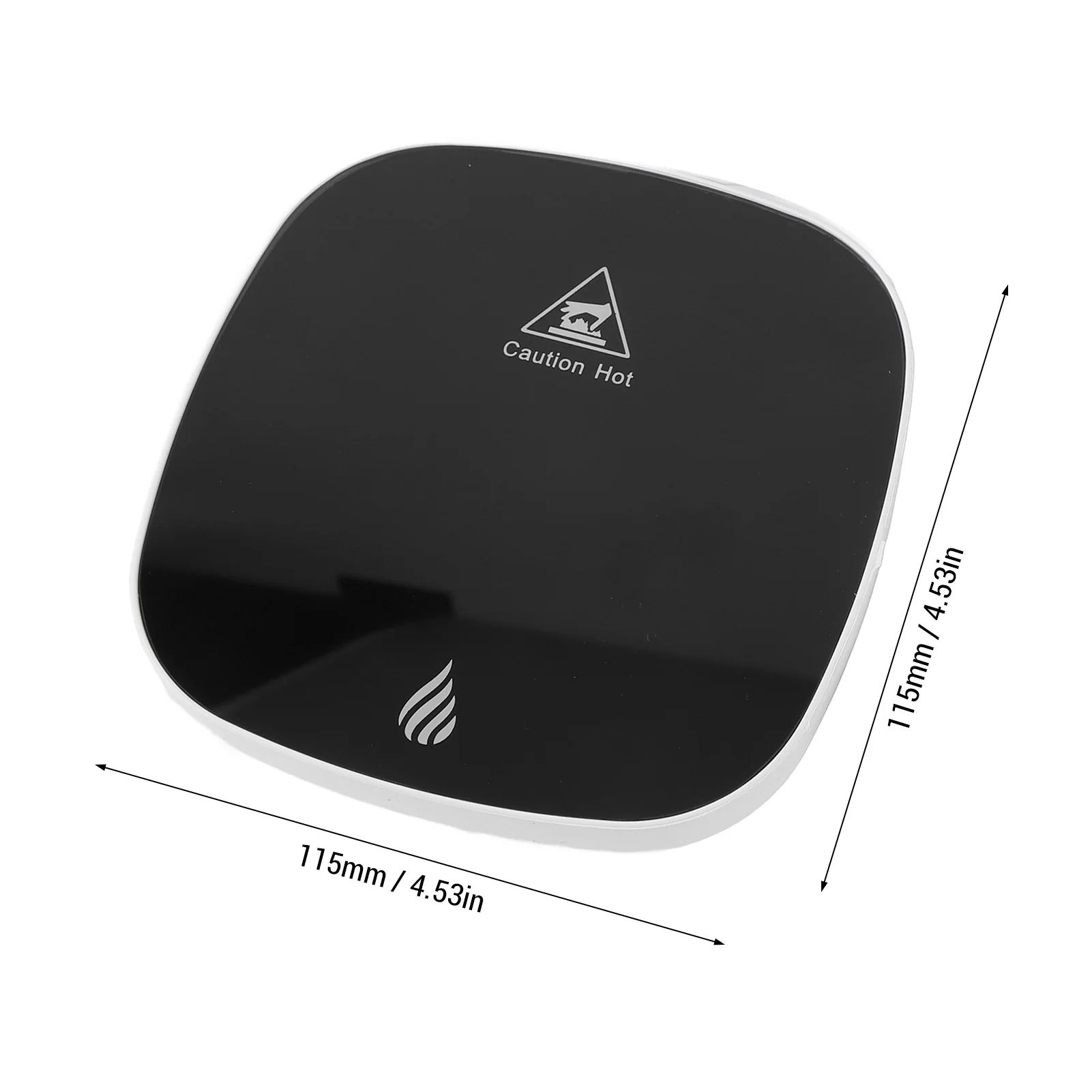 جهاز تدفئة القدح 16 وات طاقة منخفضة 55 ℃   لوحة تسخين المشروبات الكهربائية بدرجة حرارة ثابتة لحليب الشاي والقهوة