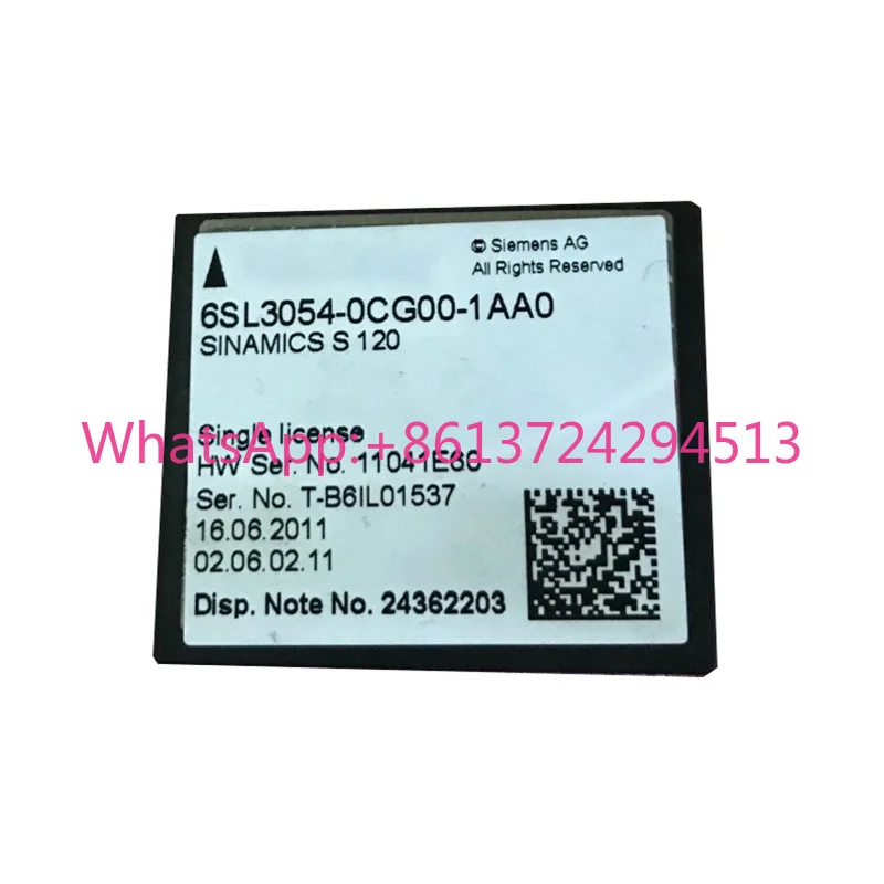 New original 6SL3054-0CG00-1AA0 S120 CF card memory V2.6 6SL3O54OCGOO1AAO spot