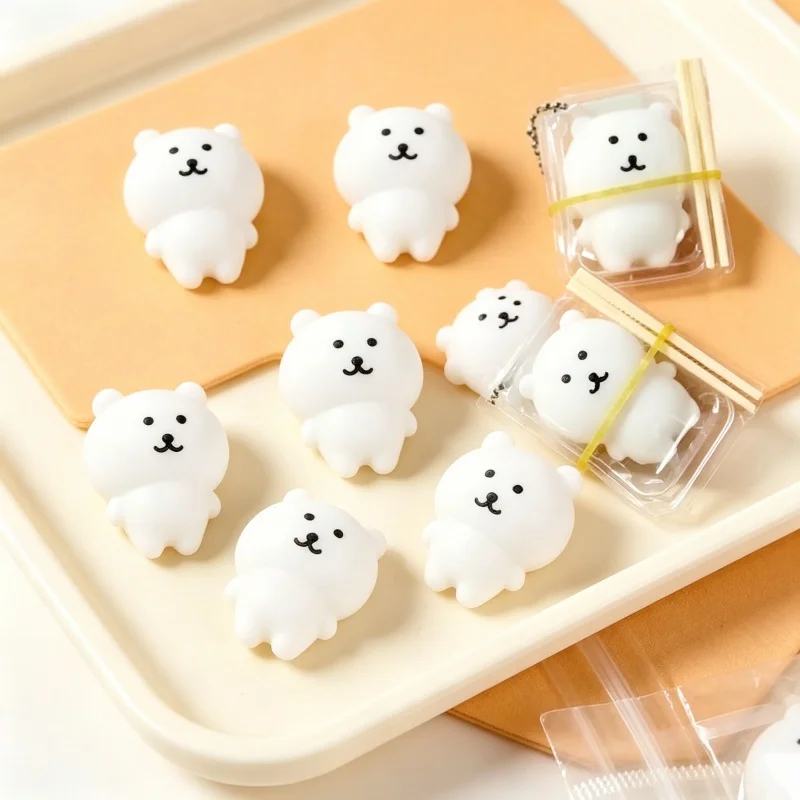 20PCS Lunch Box Squishy JOKE Bear Fun Toy Set