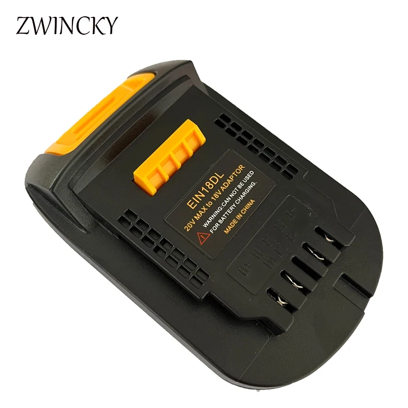 

EIN18DL Battery Adapter for Einhell 18V Li-ion Battery Converter to for Dewalt 18V Lithium battery Power Tools Drill Adapter