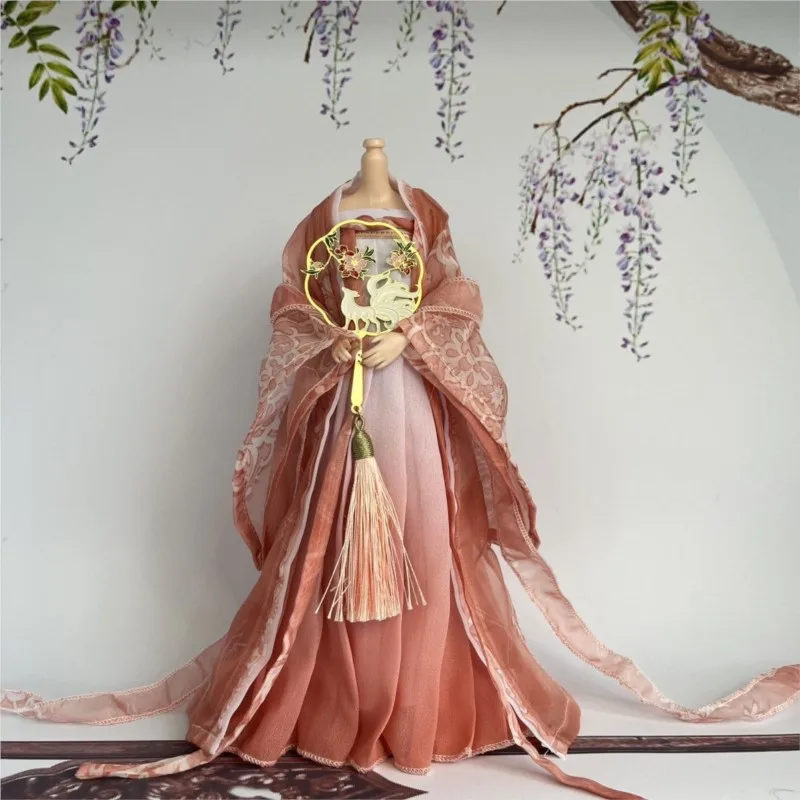 

Новинка 2026 года: Оригинальная одежда для кукол 30 см в старинном стиле Ханьфу, китайская простая одежда для кукол, аксессуары для кукол в стиле Ханьфу LJ314