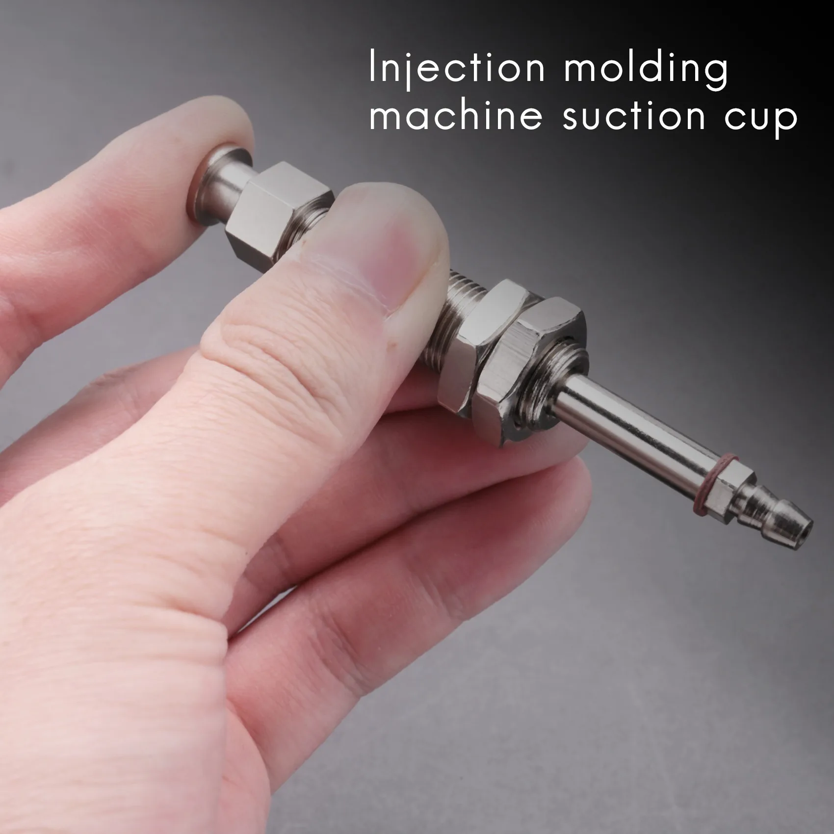 vacuum suction cup86Mm Suction Cup Bracket Hexagonal Bushing Thread Vacuum Cup Liquid Level Compensator