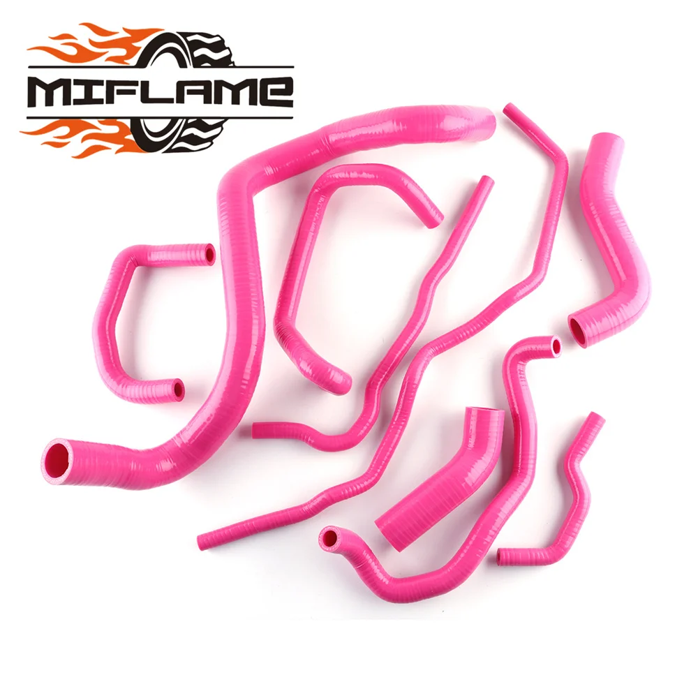 

For VW Golf GTI MK4 1.8T 2000 2001 2002 2003 2004 2005 2006 Silicone Radiator Coolant Hose