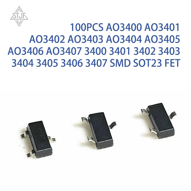100Pcs Ao3400 Ao3401 Ao3402 Ao3403 Ao3404 Ao3405 Ao3406 Ao3407 3400 3401 3402 3…